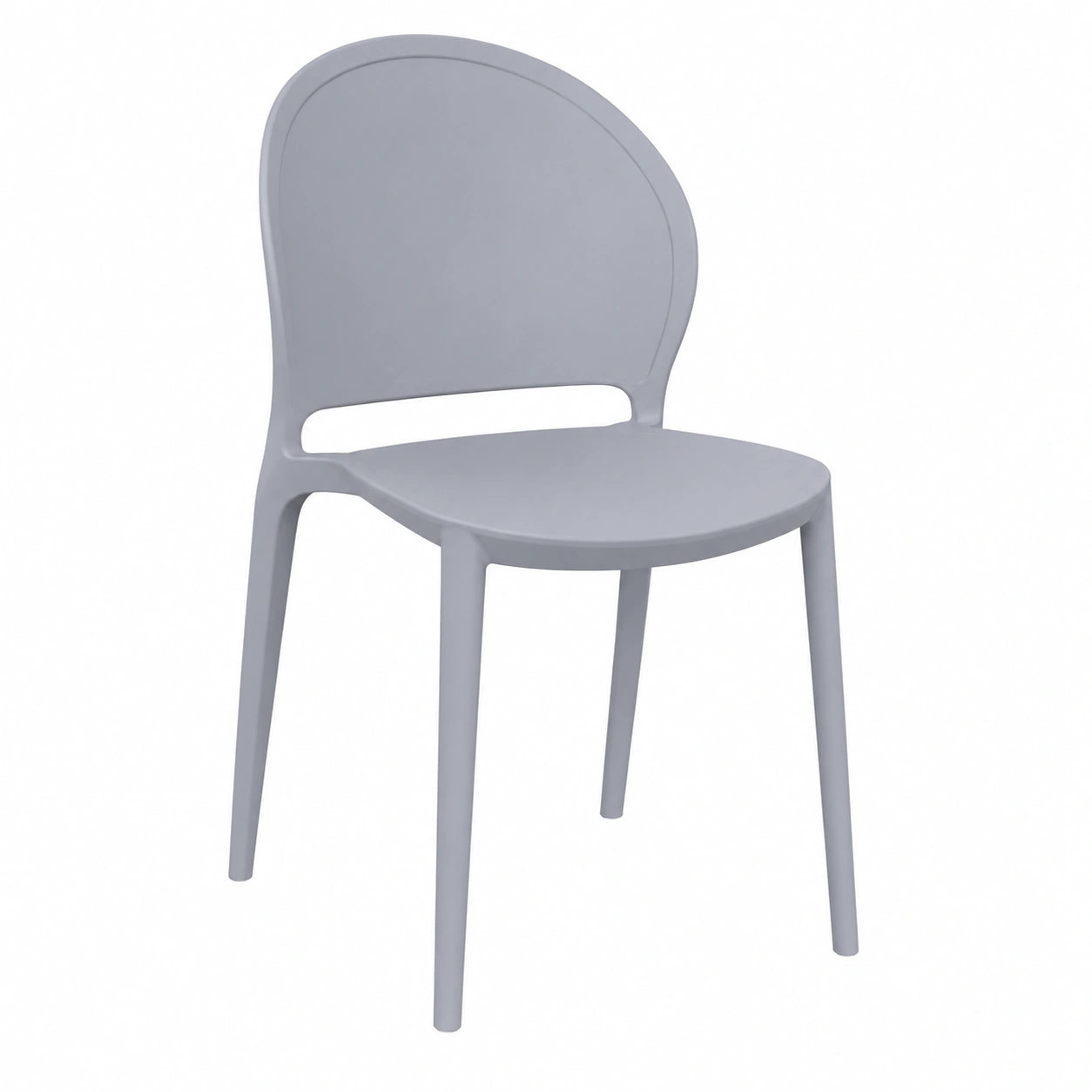 Chaise, coloris gris, pour la salle à manger ou la cuisine