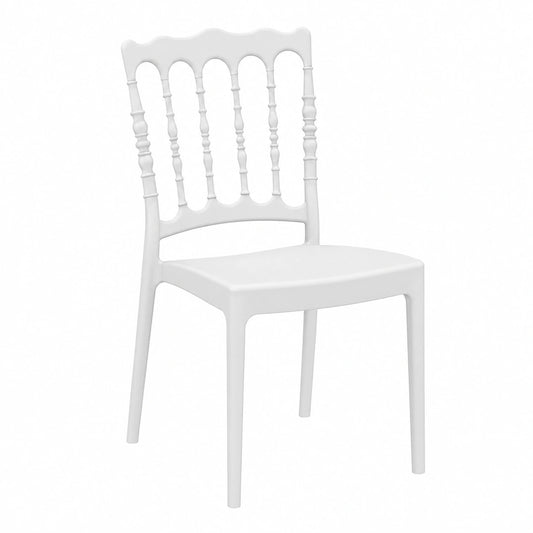 Chaise, coloris blanc, pour la salle à manger ou la cuisine