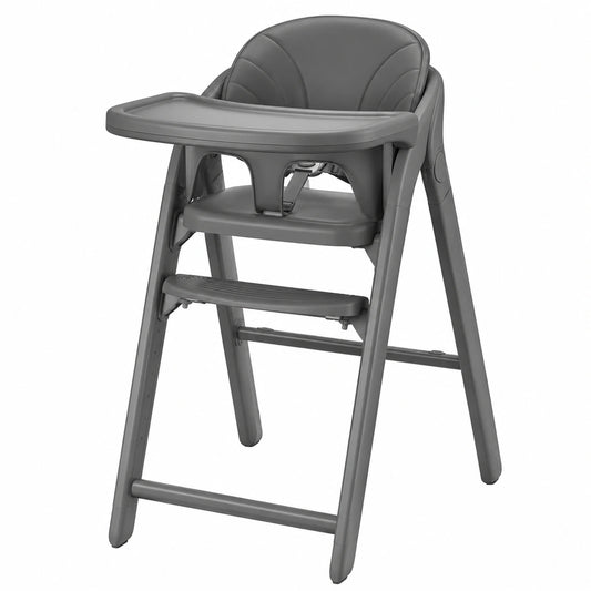 Chaise, pliable, réglable, coloris gris, pour la salle à manger ou la cuisine