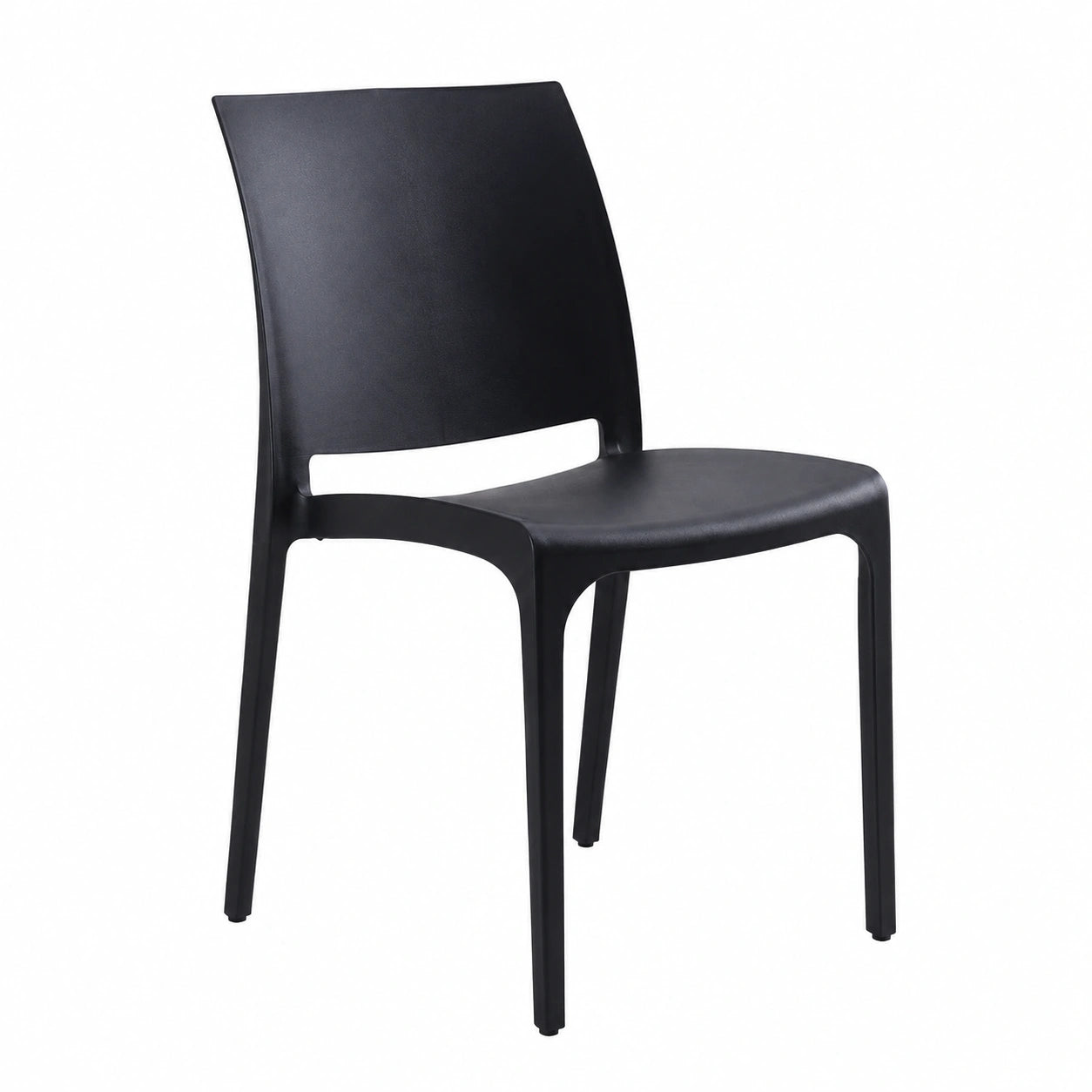 Chaise, coloris noir, pour la salle à manger ou la cuisine
