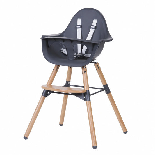 Chaise longue, réglable, coloris anthracite, pour la terrasse ou le jardin