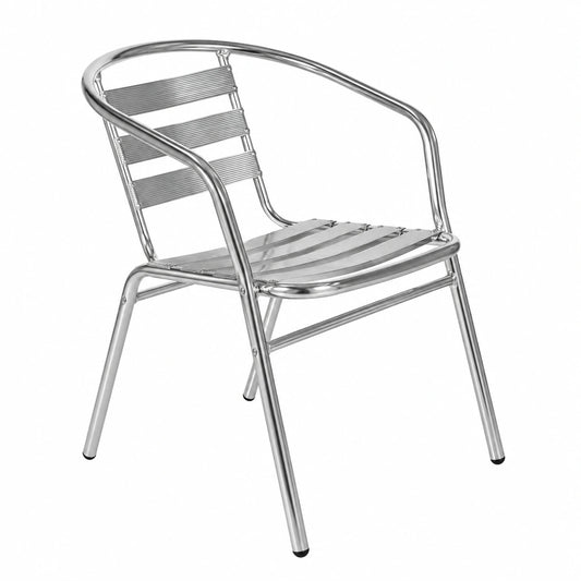 Chaise, en aluminium, pour la salle à manger ou la cuisine